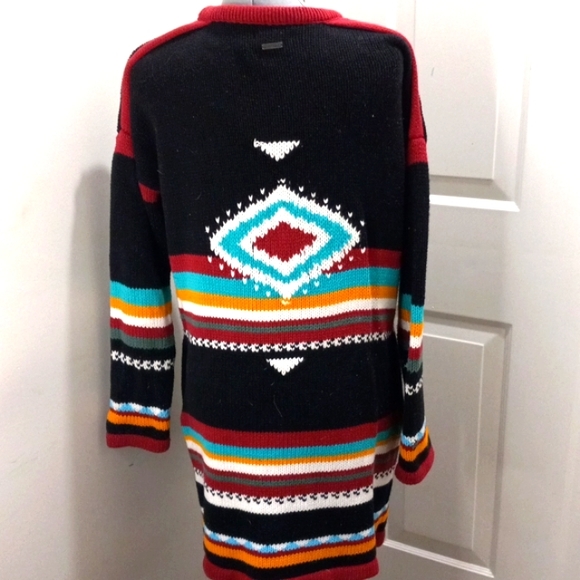 Billabong Southwestern long Sweater Size XS/S - Picture 4 of 9